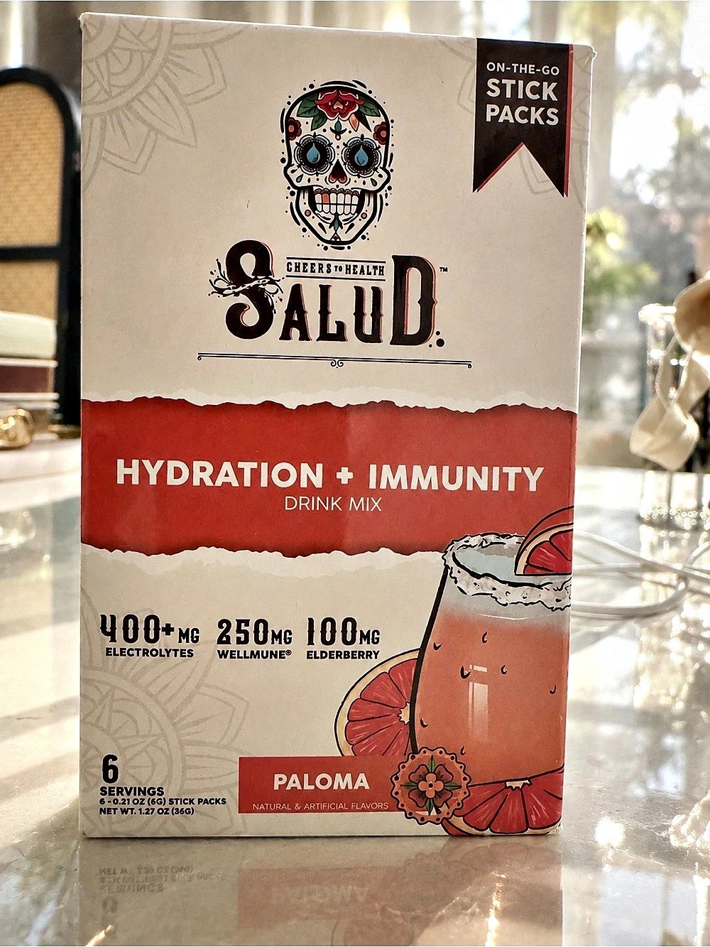 Salud Hydration + Immunity Drink Mix Paloma
